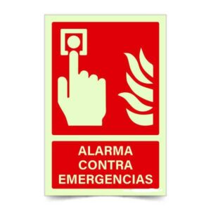 Alarma Contra Incendios Fotoluminiscente