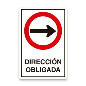Dirección Obligada Derecha
