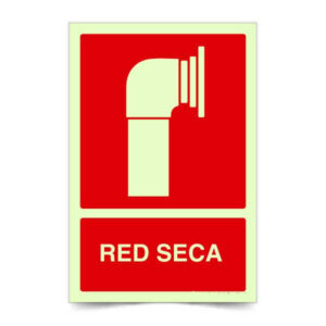 Red Seca Entrada Fotoluminiscente