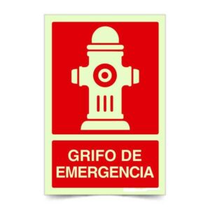 Grifo de Emergencia Fotoluminiscente