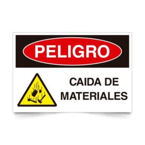 Peligro Caída de Materiales