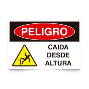 Peligro Caída Desde Altura