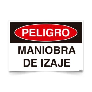 Peligro Maniobras de Izaje