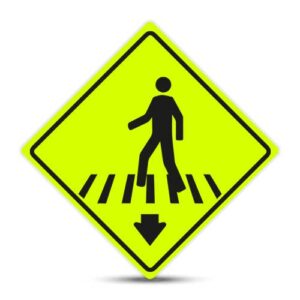 Paso de Cebra Aquí PO-8 Fluor
