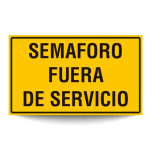 Semáforo Fuera de Servicio