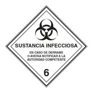 Rombo Sustancia Infecciosa 6