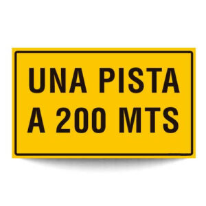 Una Pista a 200 M