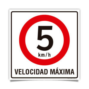 Velocidad Máxima 5km/h