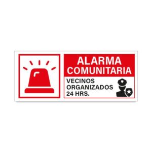 Alarma Comunitaria Vecinos Organizados 24 Hrs