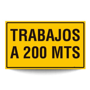 Trabajos a 200 Mts